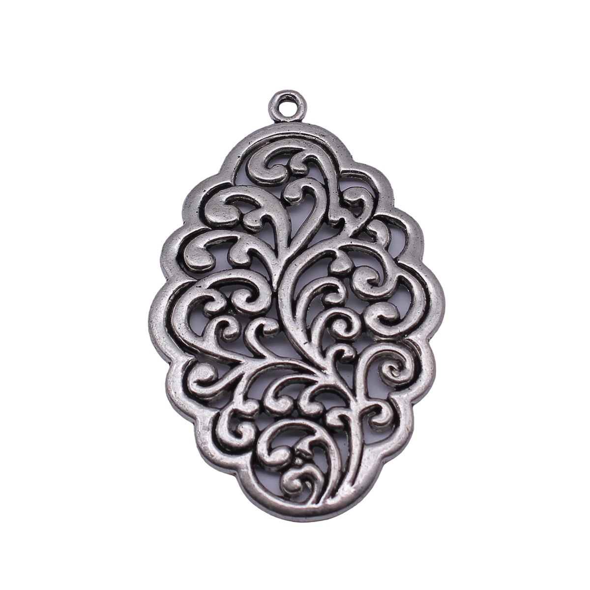 Vintage Urban Fashion - Liontin Mandala Etnik Boho Bunga Kehidupan,