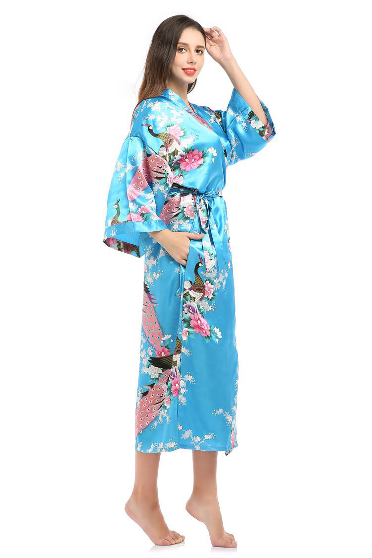 Vintage Fashion In Tokyo - Kostum mandi Jepang gaun merak bunga