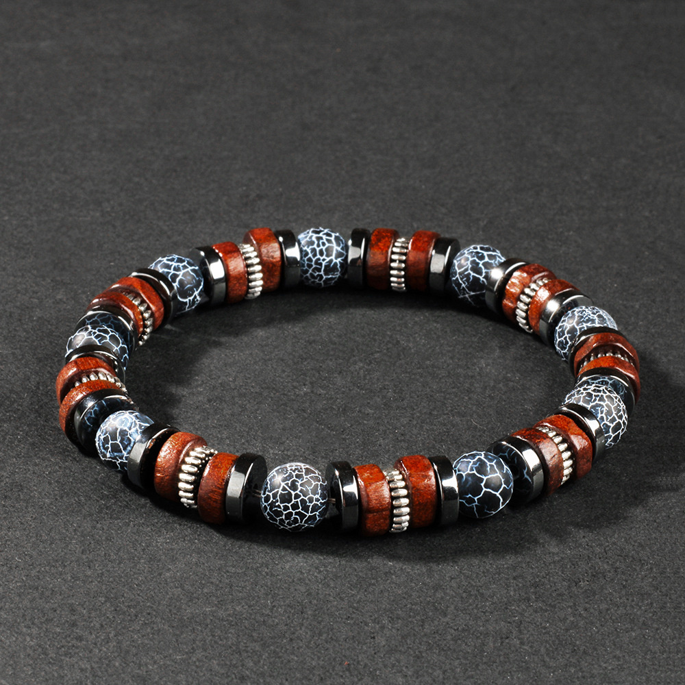 Vintage Fashion Outfits Men - Gelang batu akik lapuk untuk pria,