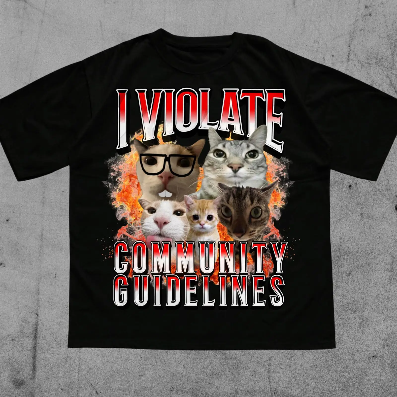 Vintage Fashion Community - Saya Melanggar Aturan Komunitas Cursed Cat