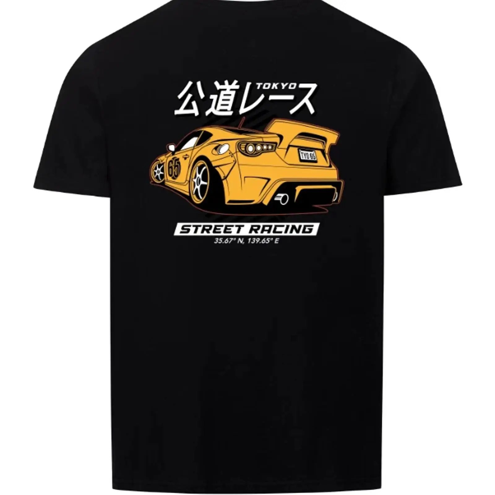 Vintage Fashion In Tokyo - Kaos Tokyo Street Racing JDM Mobil