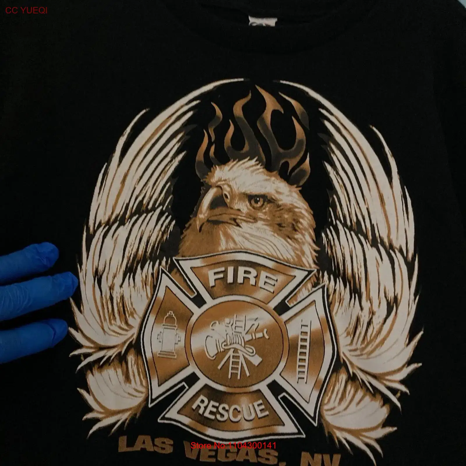 Vintage Vegas Fashion - LAS VEGAS FIRE RESCUE T Shirt
