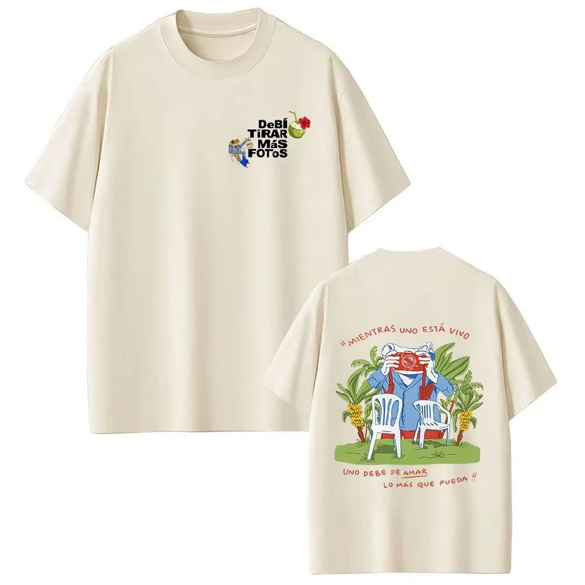 Vintage Fashion World - Kaos Rapper Bad Bunny Summer Hot