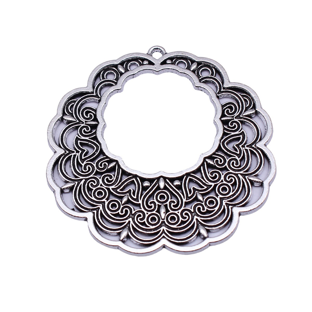 Liontin Mandala Etnik Boho Bun - Vintage Urban Fashion ulasan dan harga