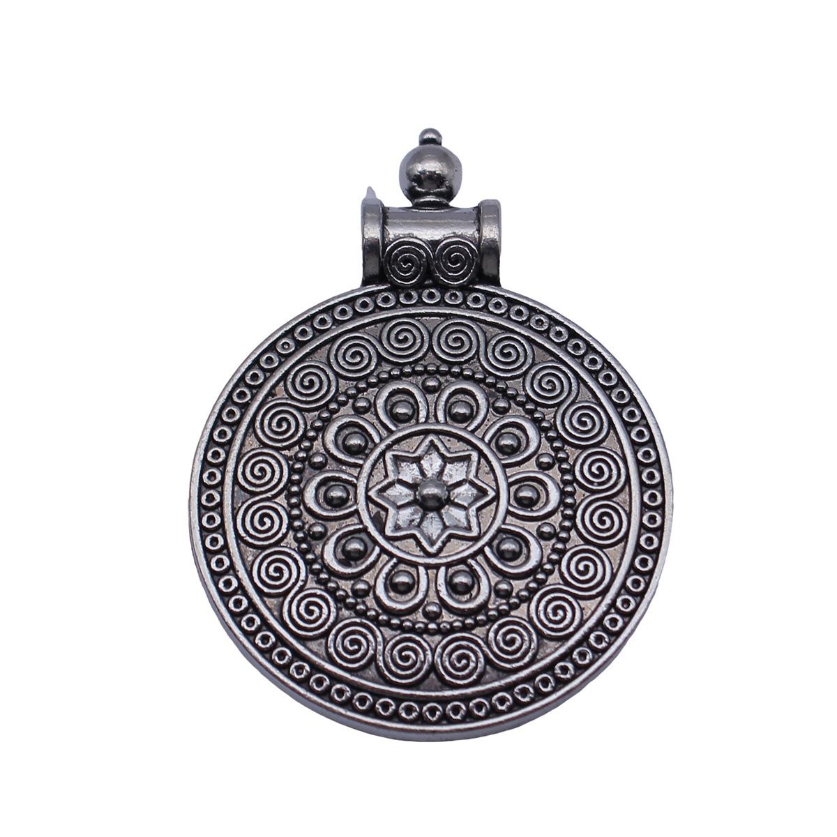 Liontin Mandala Etnik Boho Bun - Vintage Urban Fashion ulasan dan harga