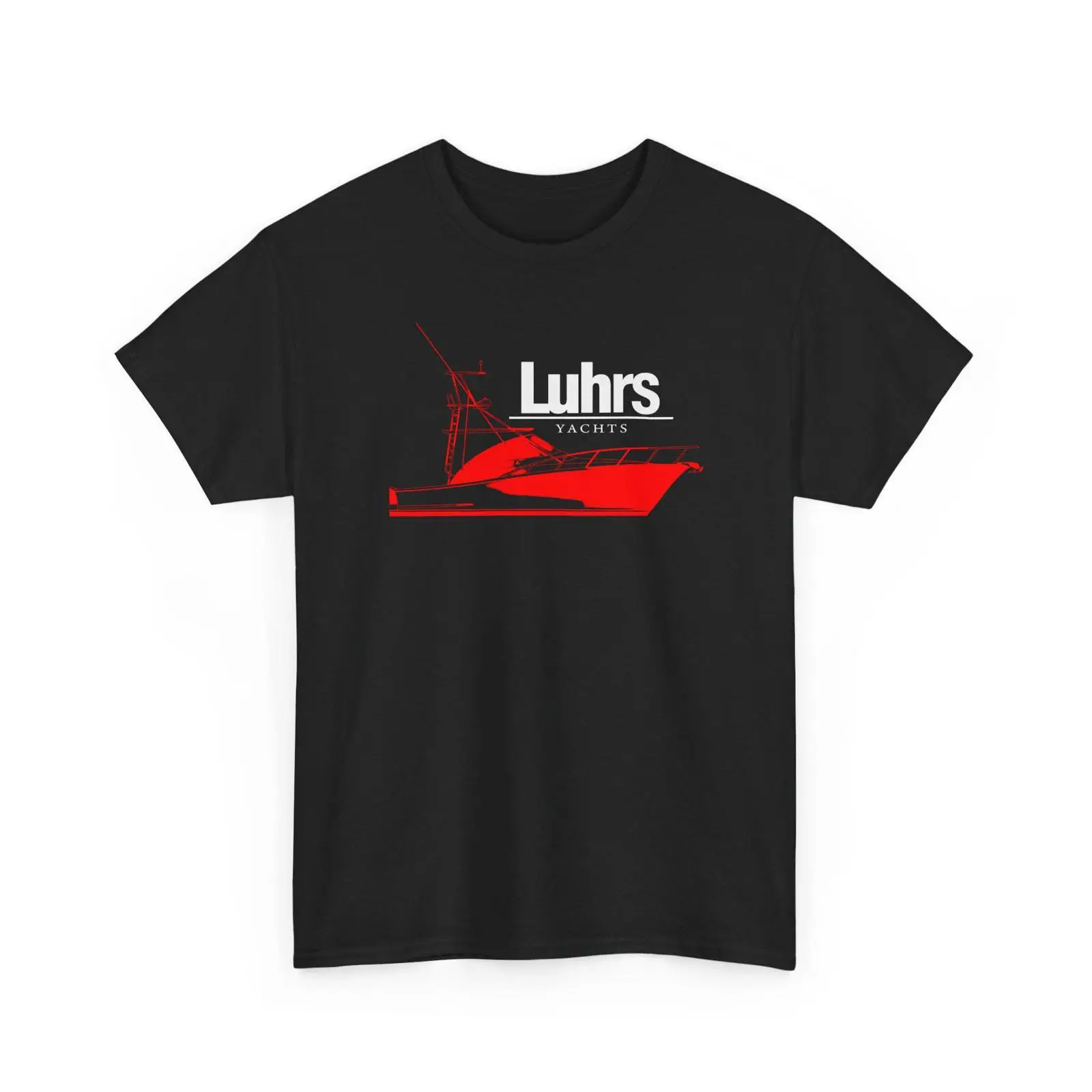 Kaos Luhrs Yachts Logo Kapal N - Vintage Yacht Fashion ulasan dan harga