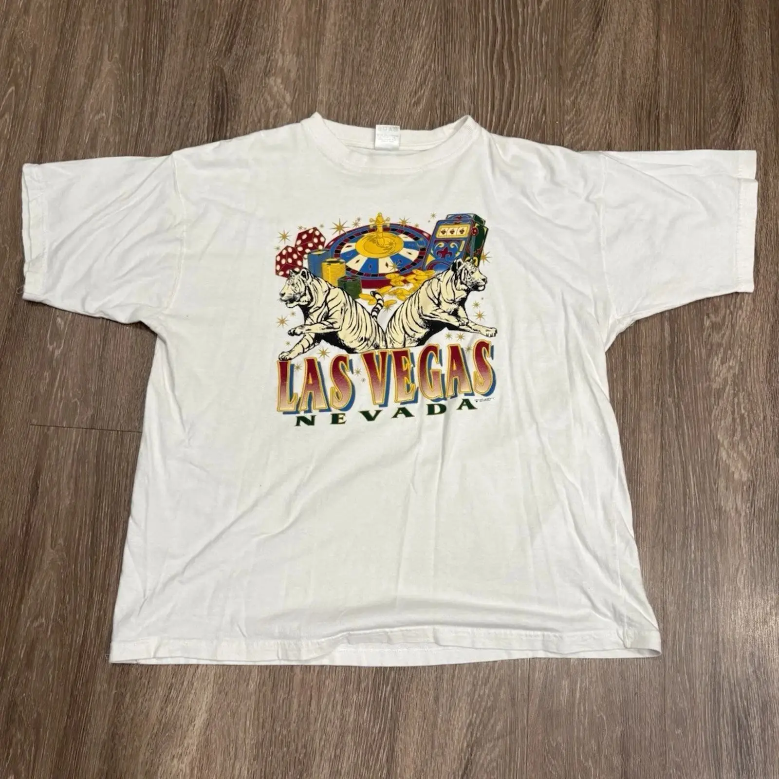 Kaos Pria Las Vegas Casino Tig - Vintage Vegas Fashion ulasan dan harga