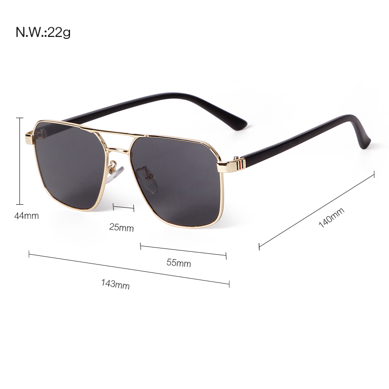 ZXIAC Kacamata Pilot Persegi R - Vintage Fashion Tiktok ulasan dan harga