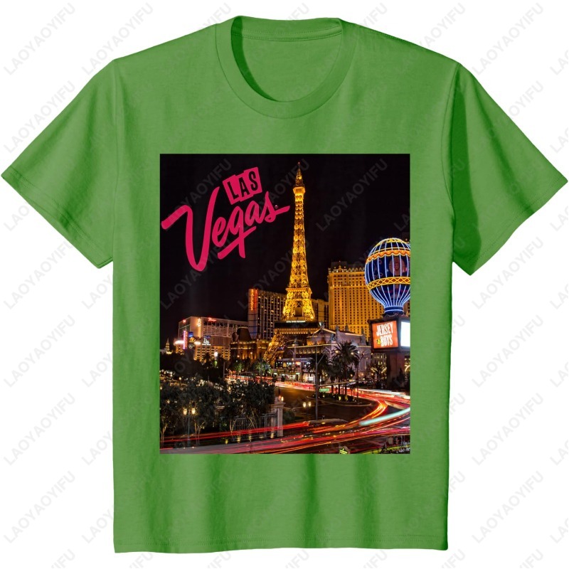 Kaos Souvenir dan Hadiah Kehid - Vintage Vegas Fashion ulasan dan harga