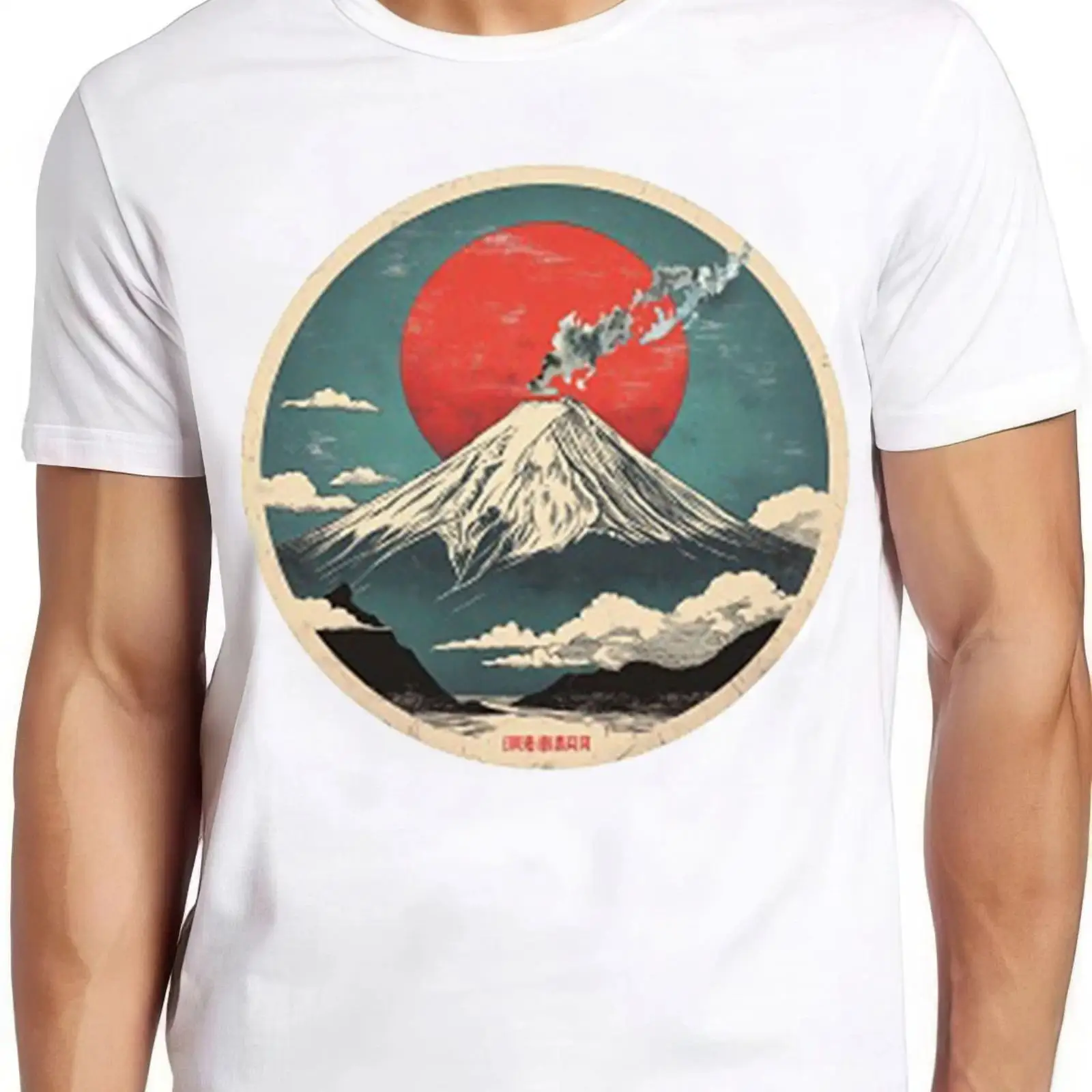 Kaos Fuji san Mount Japan Icon - Vintage Fashion In Tokyo ulasan dan harga