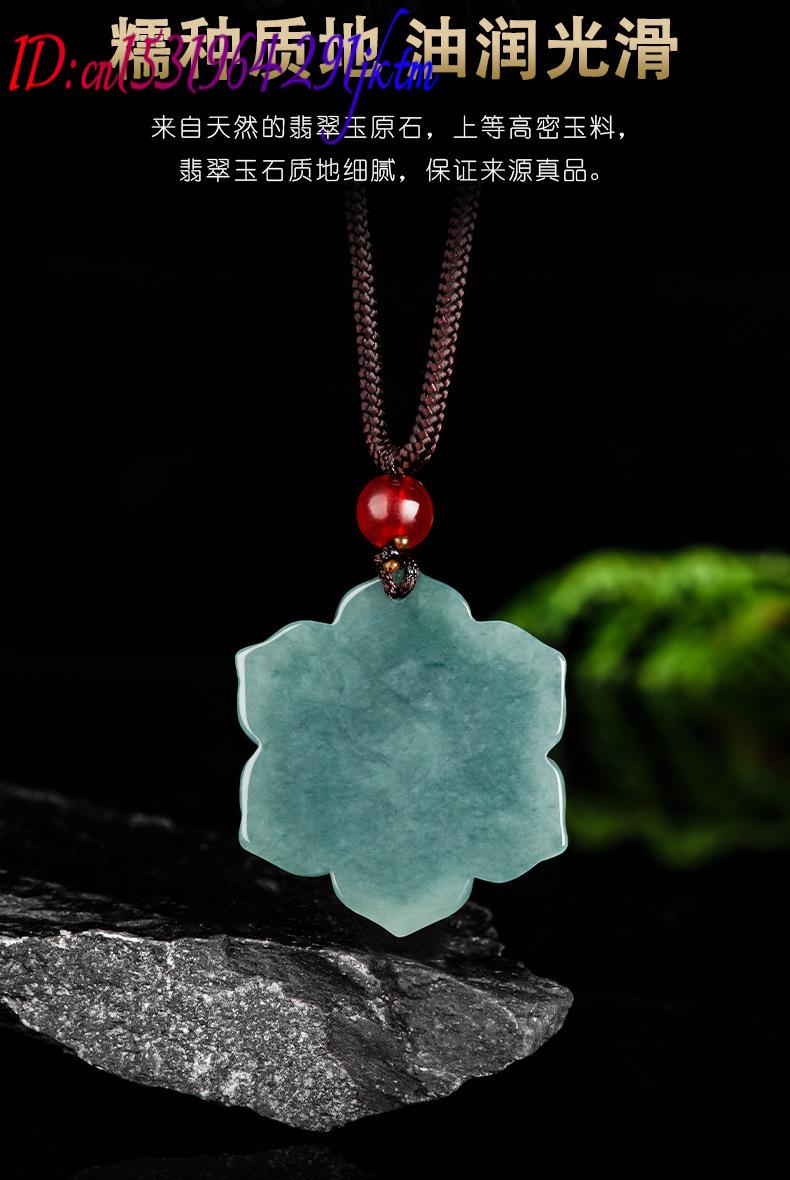 Kalung Liontin Bunga Giok Burm - Vintage Fashion Necklace ulasan dan harga
