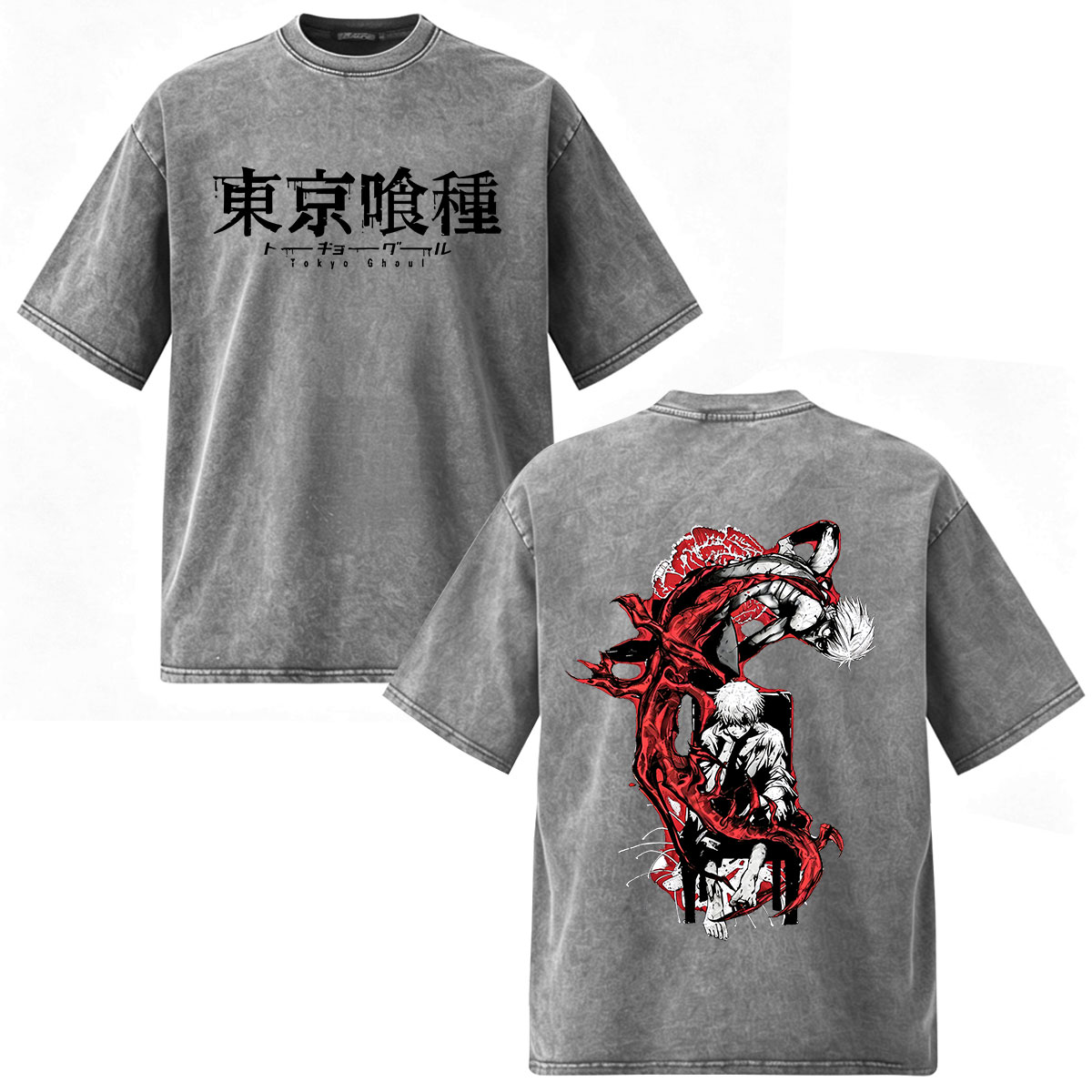 Kaus Anime Tokyo Ghoul Ken Kan - Vintage Fashion In Tokyo ulasan dan harga