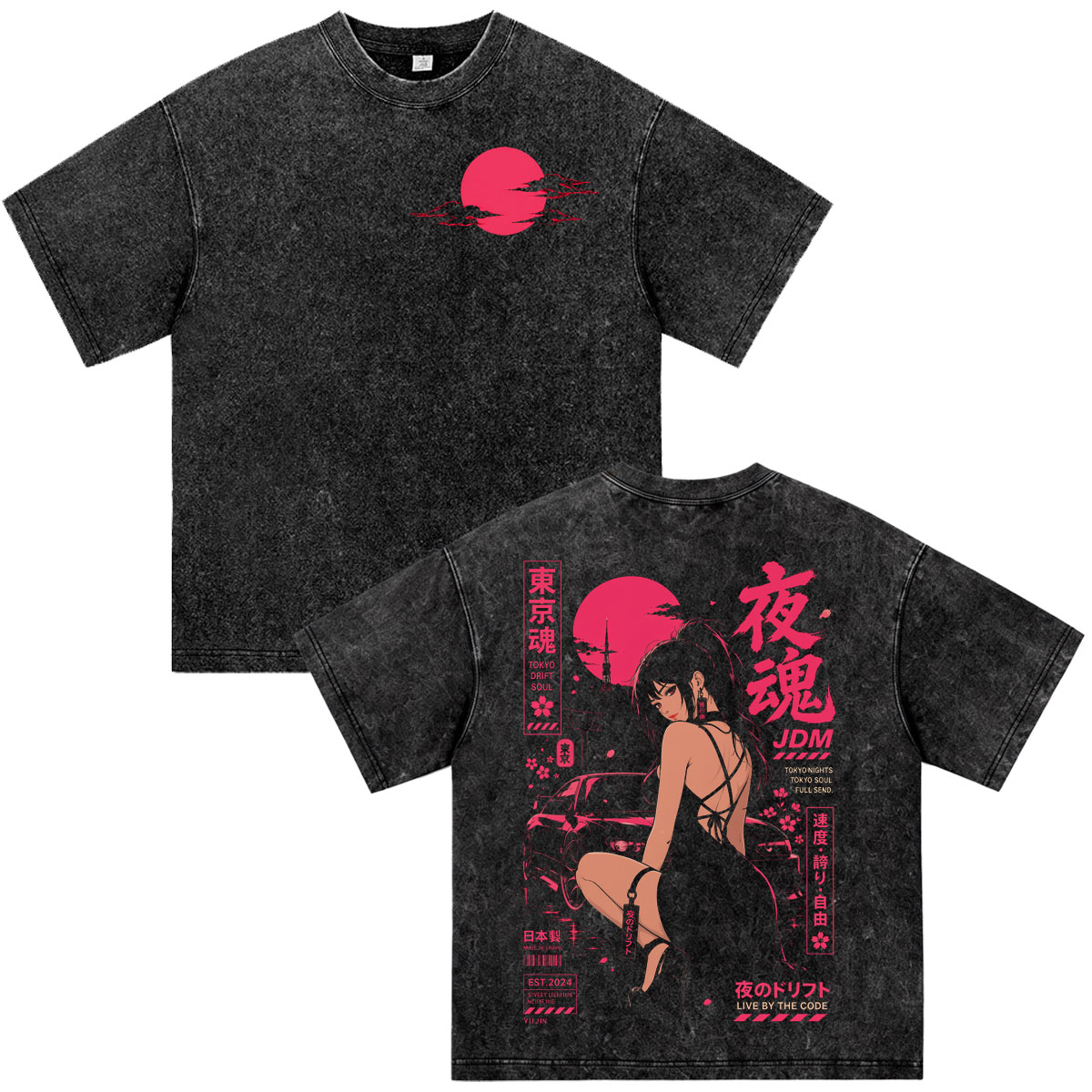 Kaos Anime Initial D Drift Tok - Vintage Fashion In Tokyo ulasan dan harga