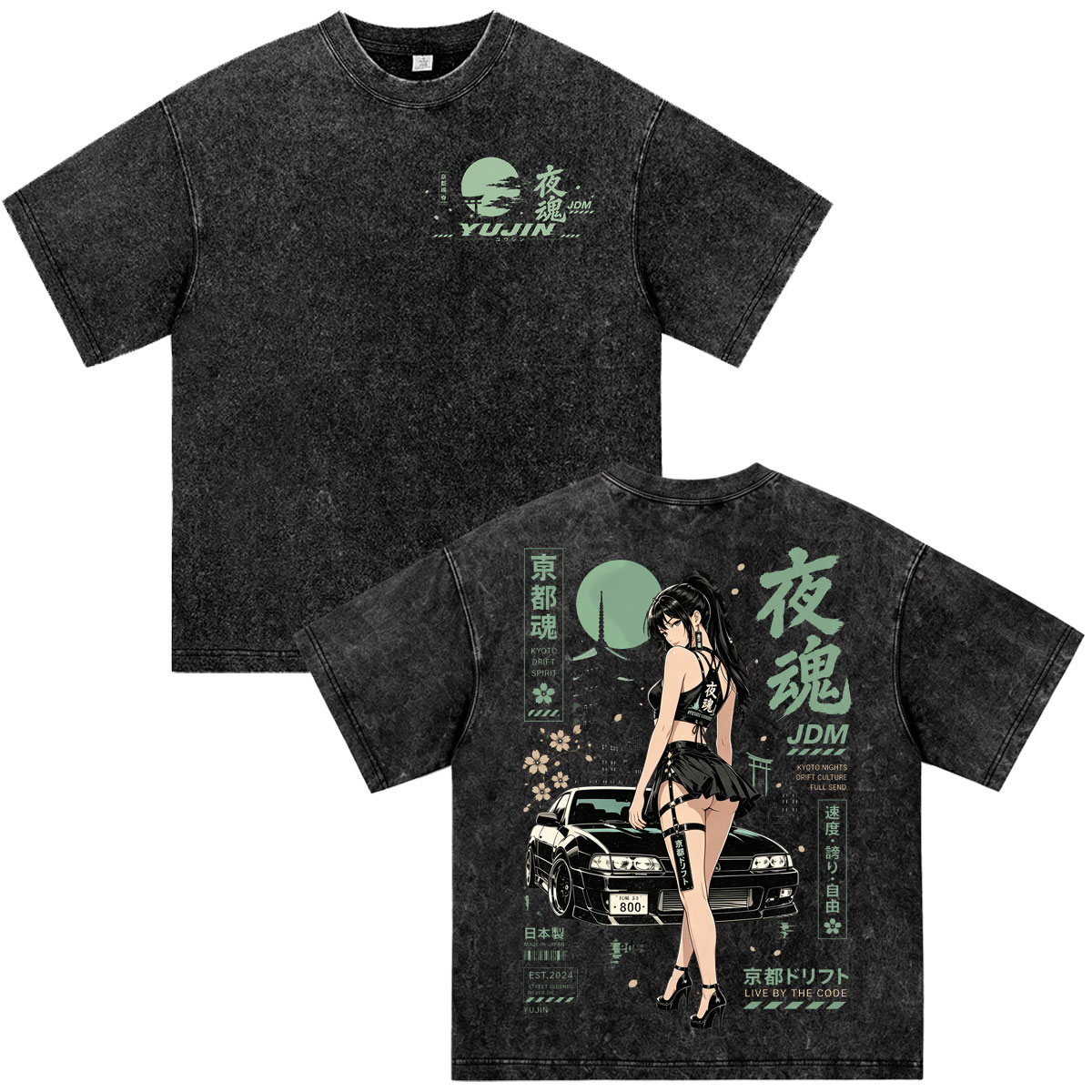 Kaos Anime Initial D Drift Tok - Vintage Fashion In Tokyo ulasan dan harga
