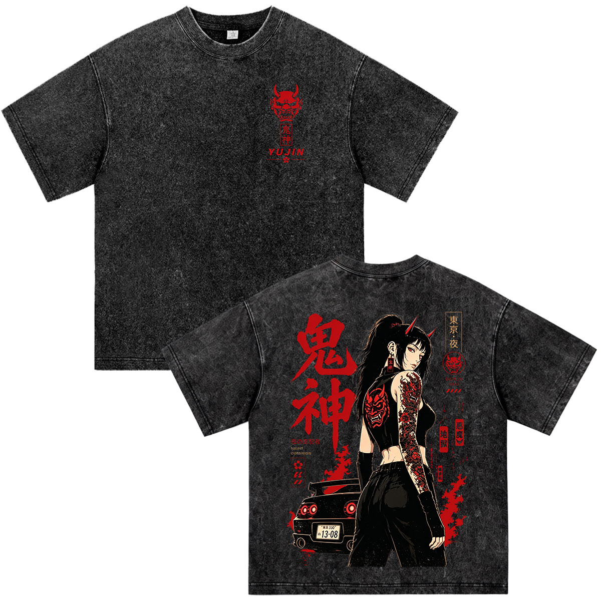 Kaos Anime Initial D Drift Tok - Vintage Fashion In Tokyo ulasan dan harga