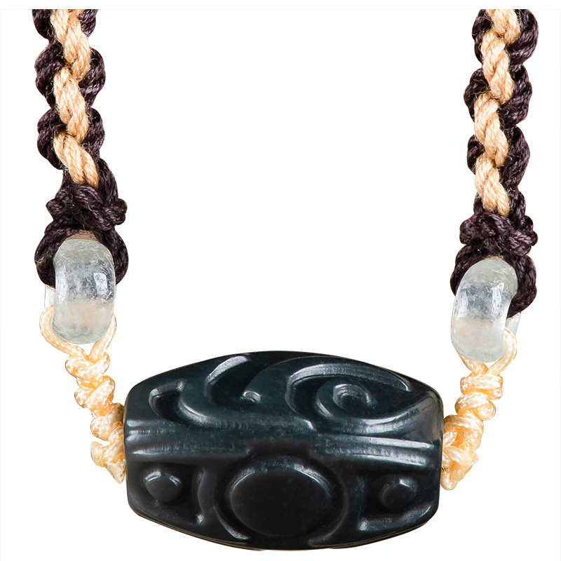 Kalung Liontin Manik Ukiran Gi - Vintage Fashion Necklace ulasan dan harga