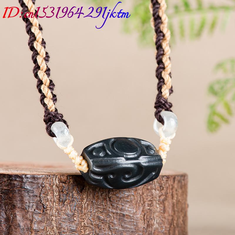 Kalung Liontin Manik Ukiran Gi - Vintage Fashion Necklace ulasan dan harga