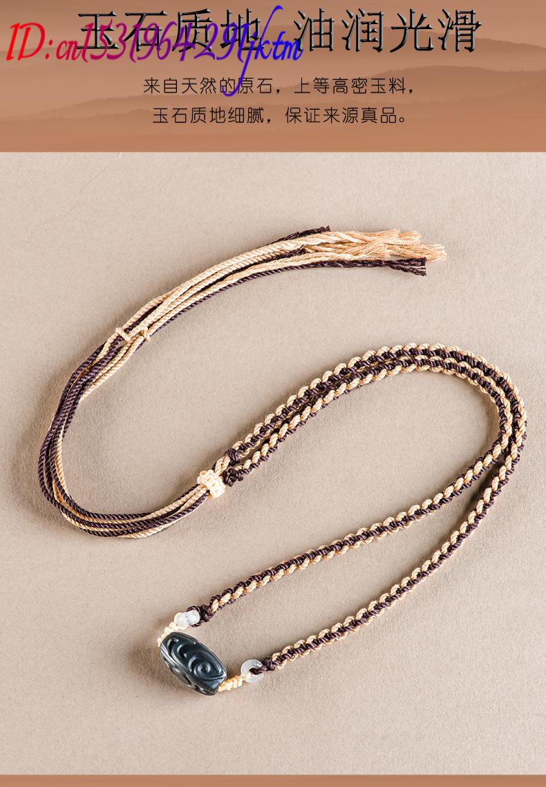 Kalung Liontin Manik Ukiran Gi - Vintage Fashion Necklace ulasan dan harga