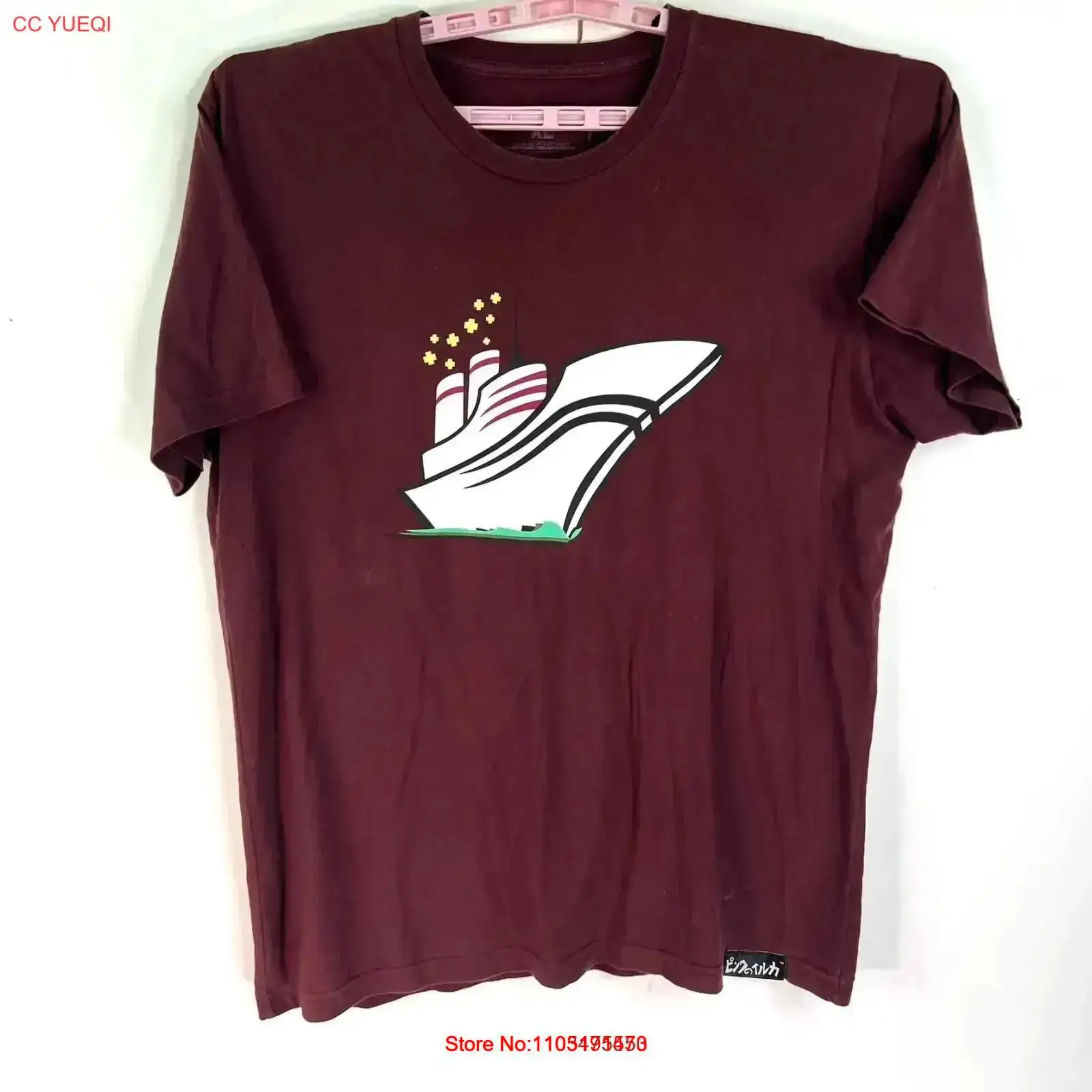Kaos Pria Pink Dolphin XL Mera - Vintage Yacht Fashion ulasan dan harga
