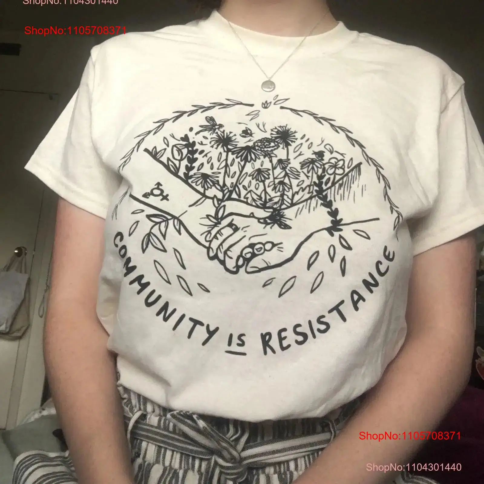 Kaos Community is Resistance v - Vintage Fashion Community ulasan dan harga