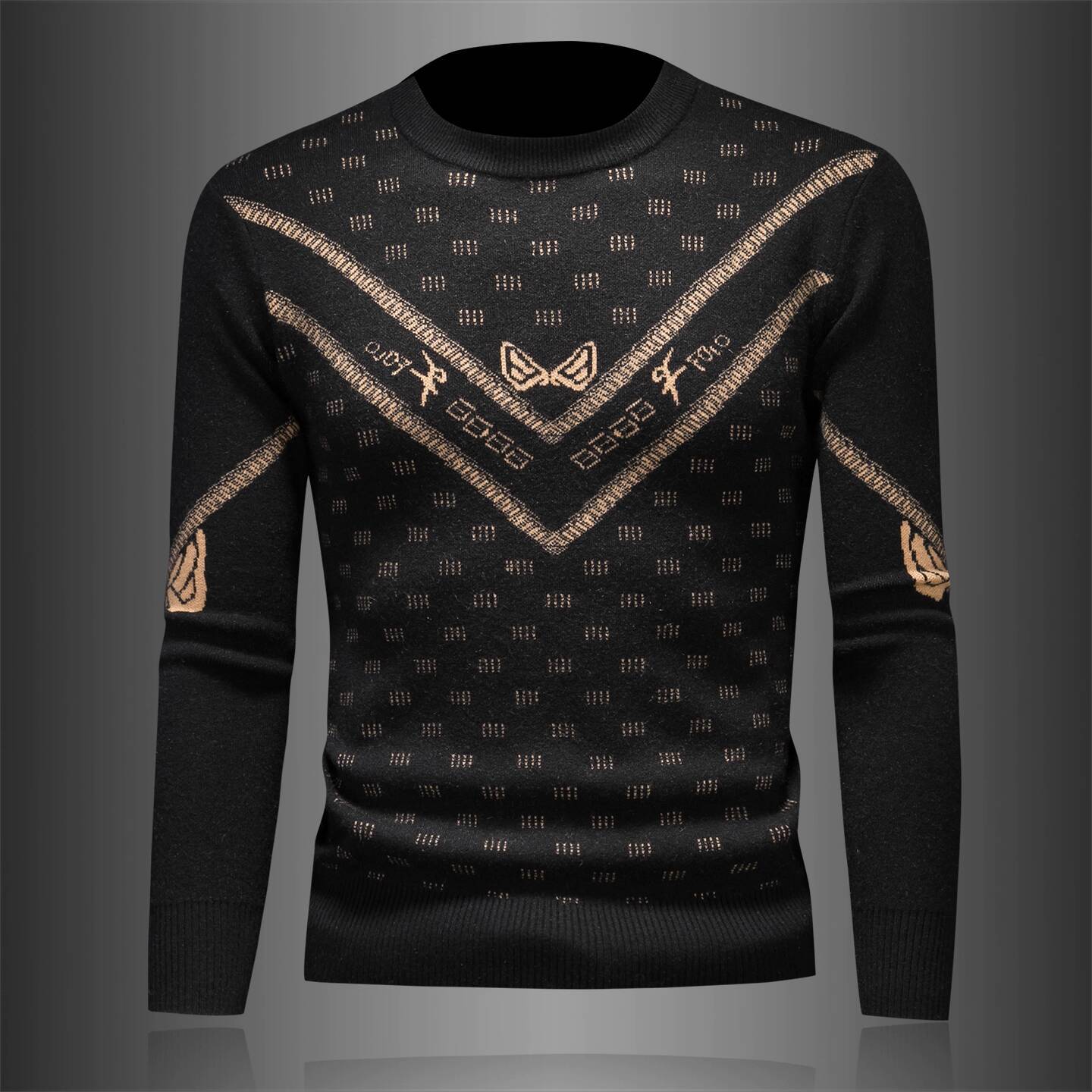 Sweater Fashion Vintage Pria M - Vintage Fashion Outfits Men ulasan dan harga
