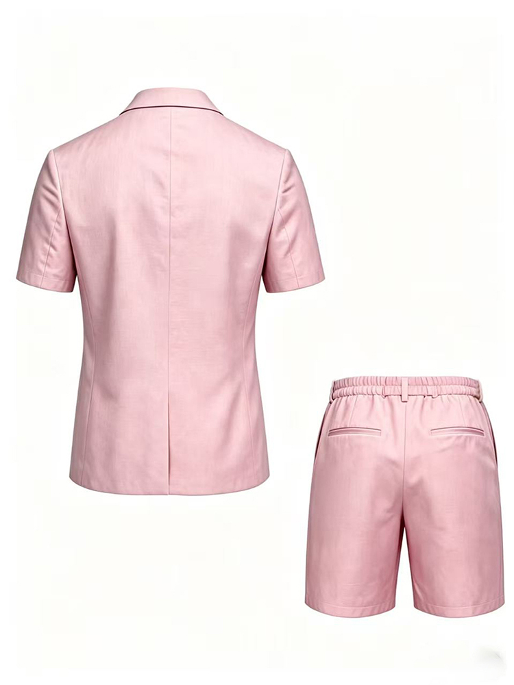 Setelan Pria Kasual Warna Soli - Vintage Fashion Outfits Men ulasan dan harga