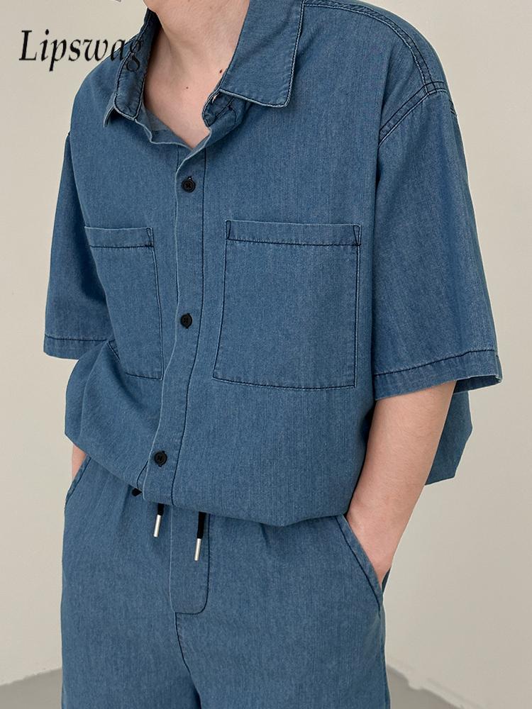 Setelan Jeans Vintage Pria Dua - Vintage Fashion Outfits Men ulasan dan harga