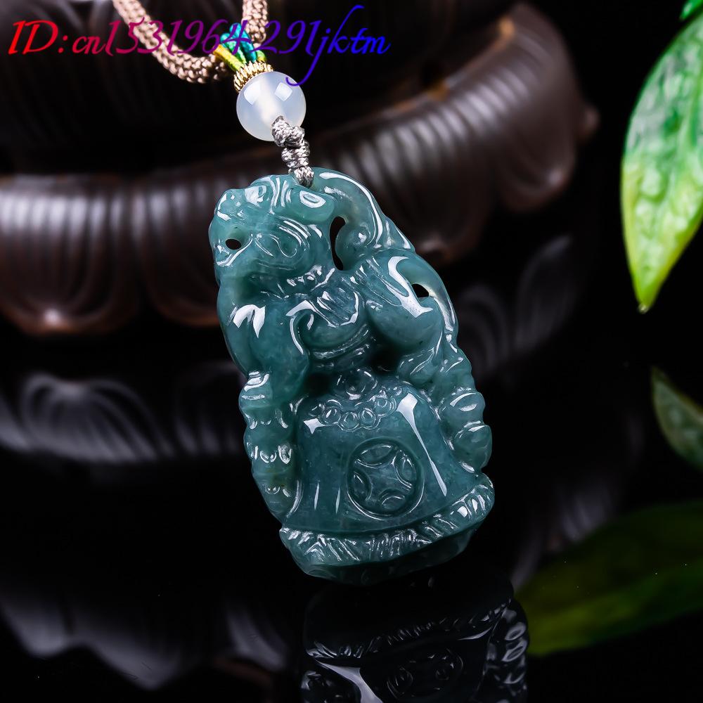 Liontin Pixiu Giok Burma Desai - Vintage Fashion Necklace ulasan dan harga