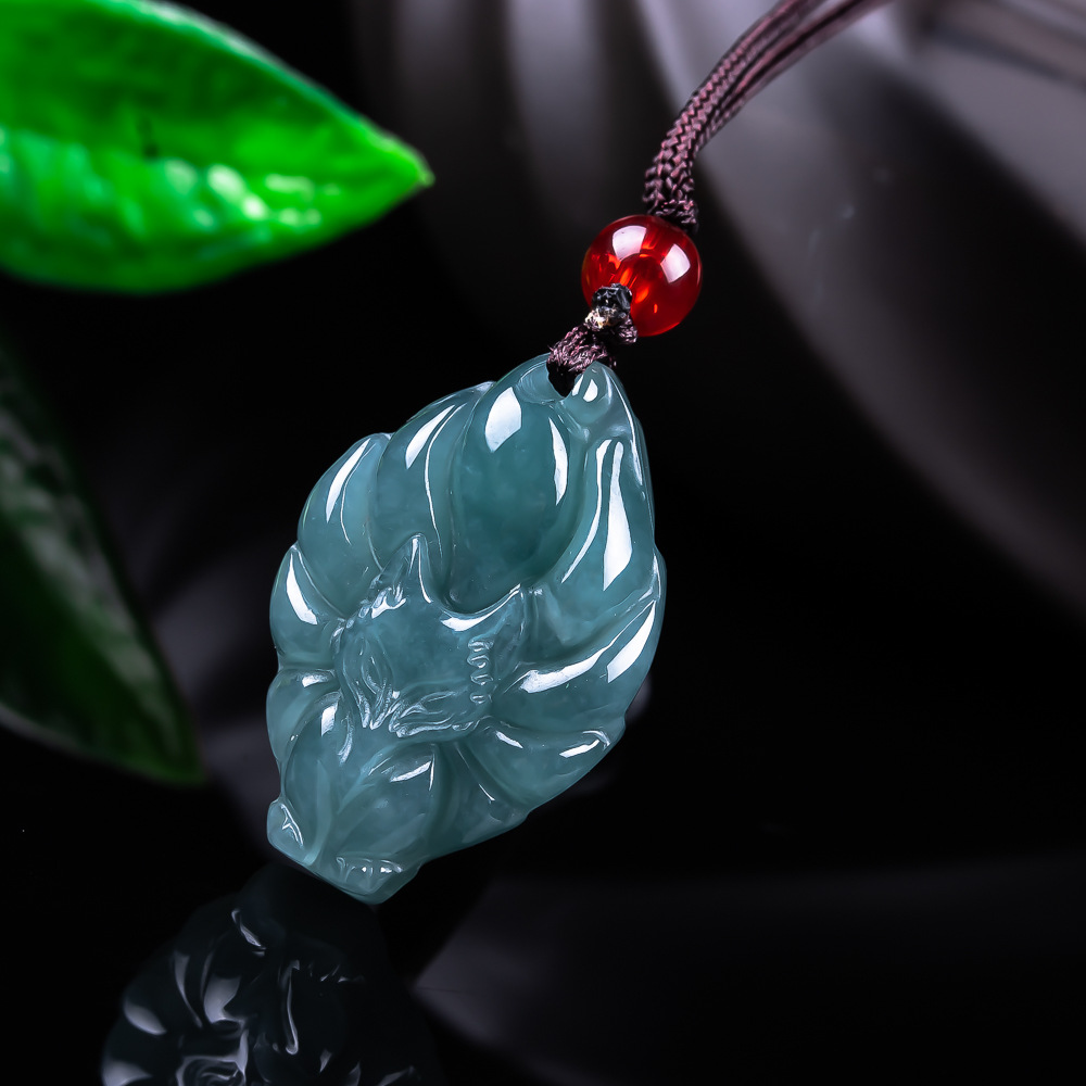 Kalung Liontin Rubah Giok Burm - Vintage Fashion Necklace ulasan dan harga