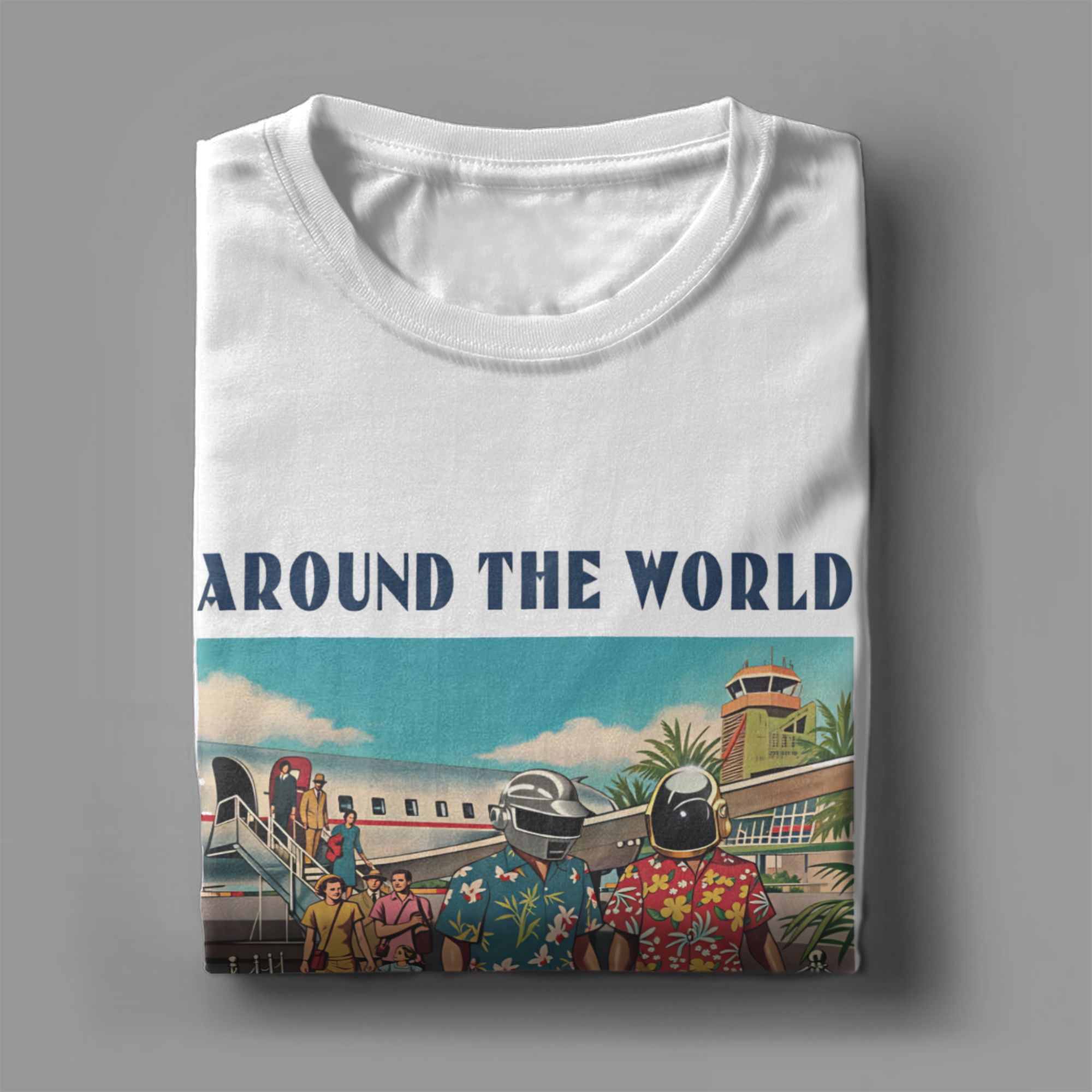 Kaos Vintage Musim Panas Daft  - Vintage Fashion World ulasan dan harga