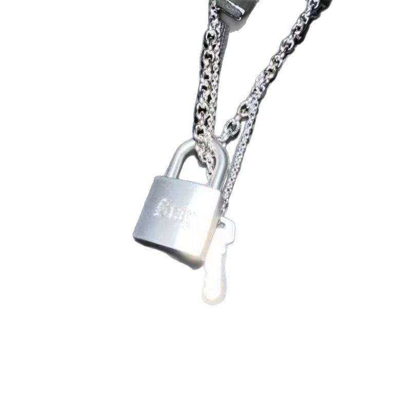 Kalung Kunci Logam Kreatif Yan - Vintage Fashion Necklace ulasan dan harga