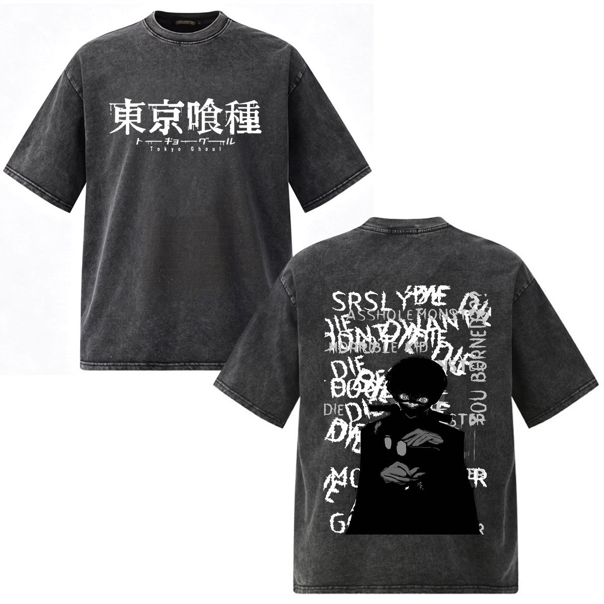 Kaus Vintage Washed Anime Toky - Vintage Fashion In Tokyo ulasan dan harga