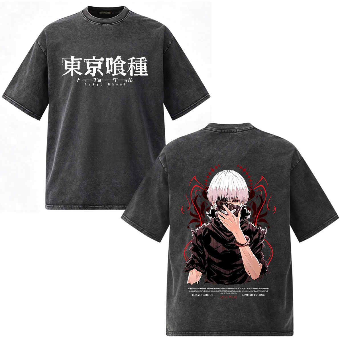 Kaus Vintage Washed Anime Toky - Vintage Fashion In Tokyo ulasan dan harga