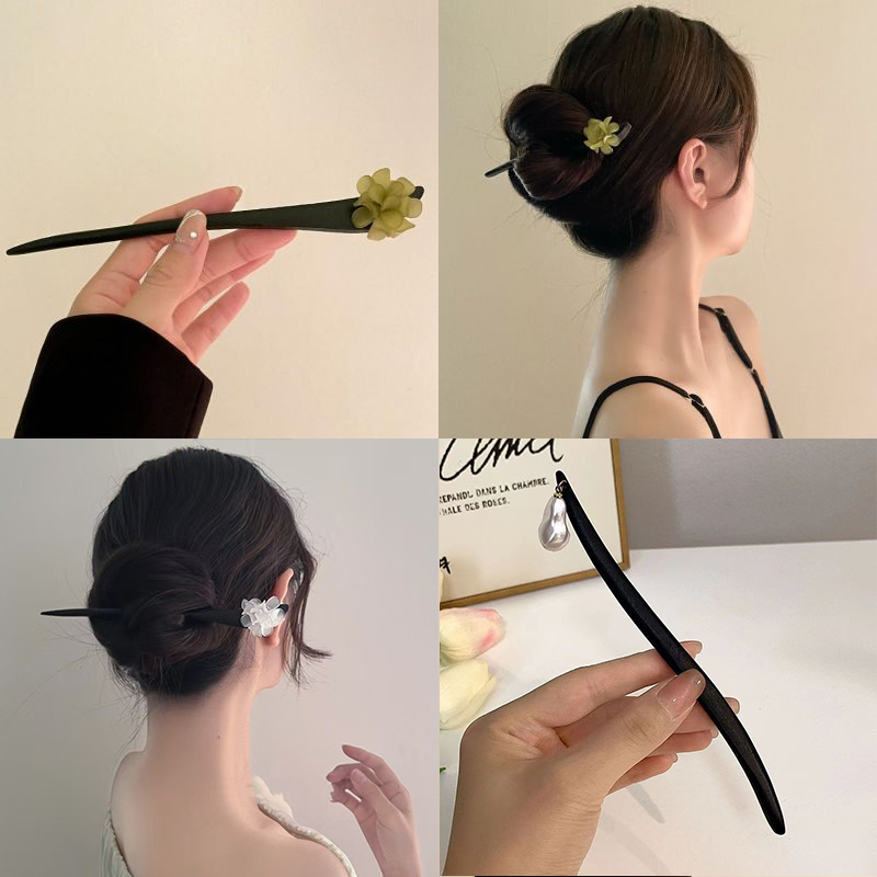 Jepit Rambut Mutiara Stik Ramb - Vintage Urban Fashion ulasan dan harga