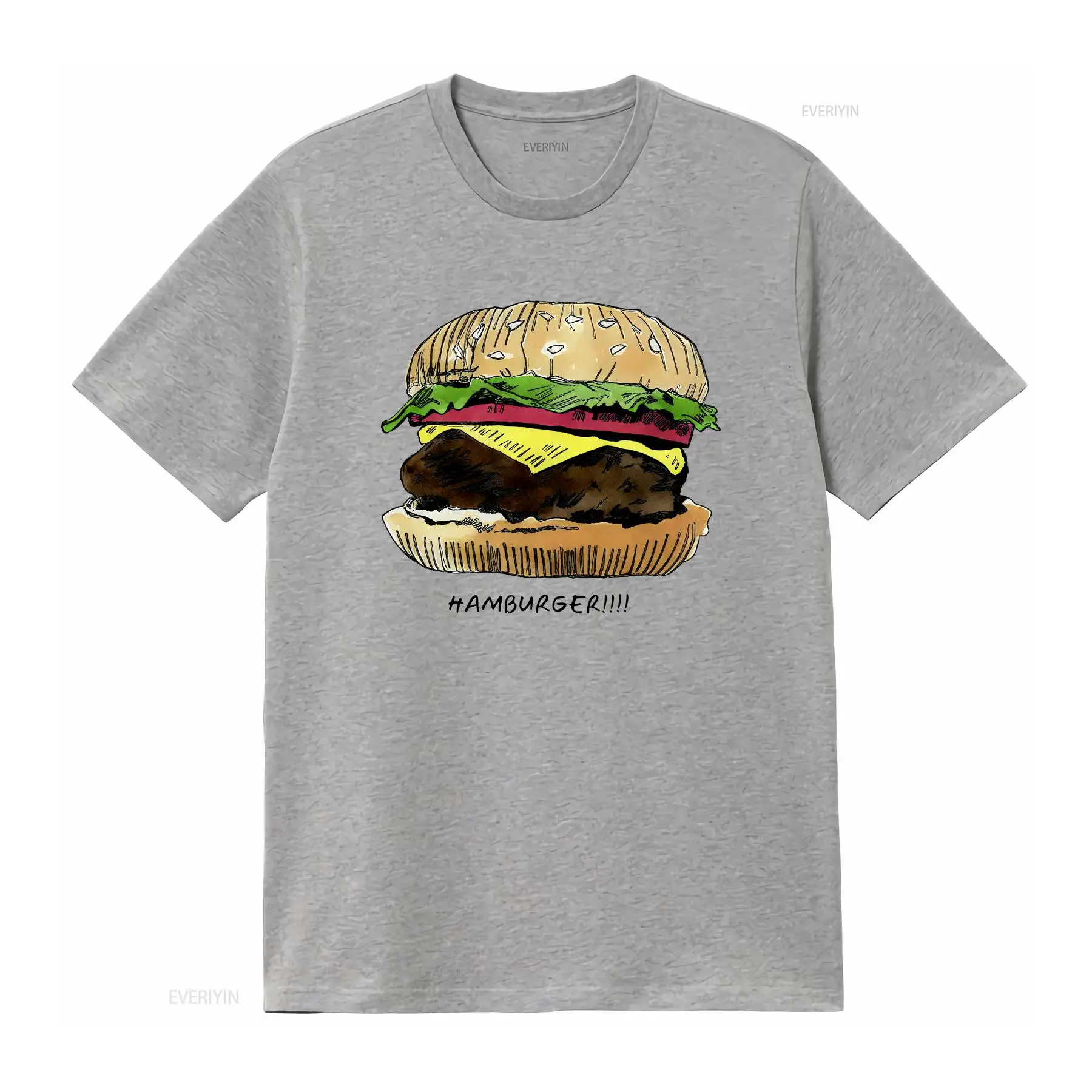 Kaos Hamburger Bertema Communi - Vintage Fashion Community ulasan dan harga