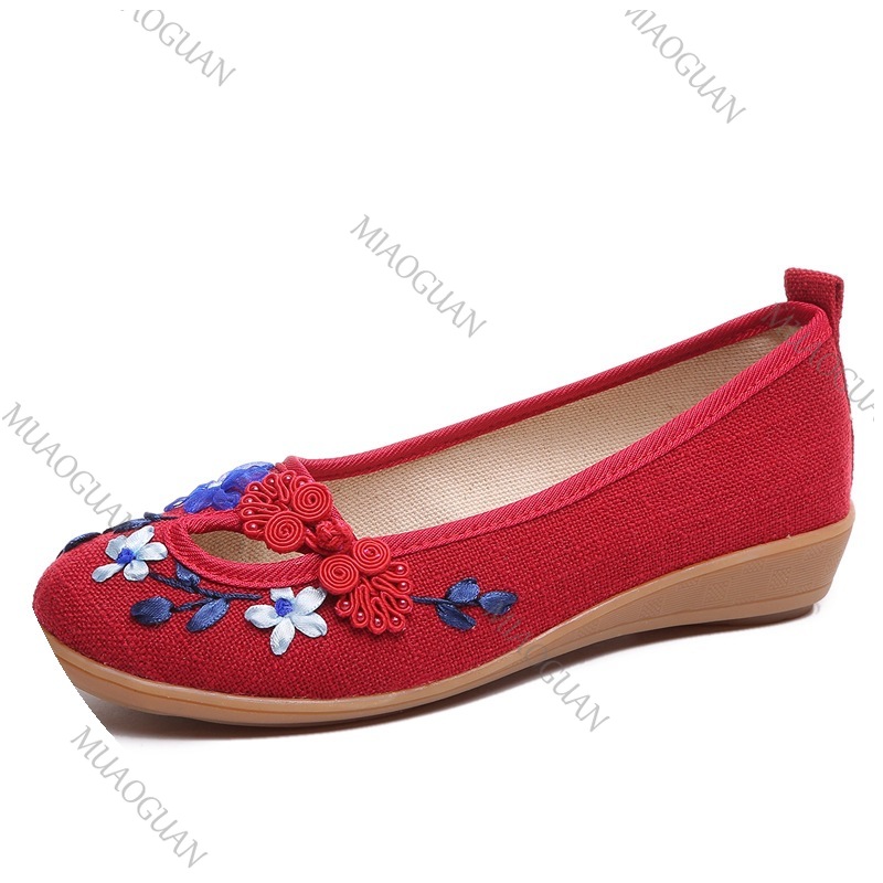 Sepatu Platform Wedge Nyaman W - Vintage Fashion Female ulasan dan harga