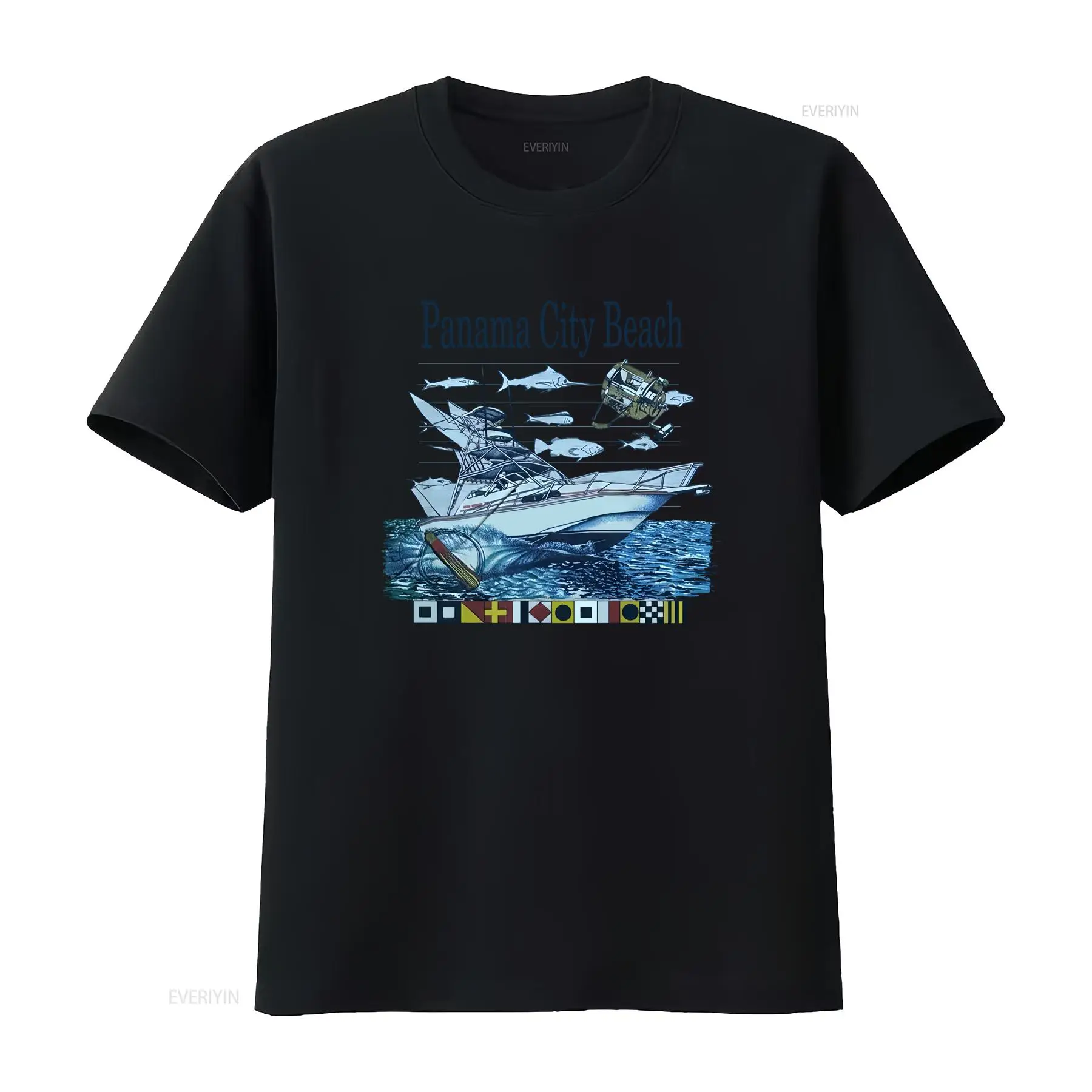 Kaos Vintage 90an Panama City  - Vintage Yacht Fashion ulasan dan harga