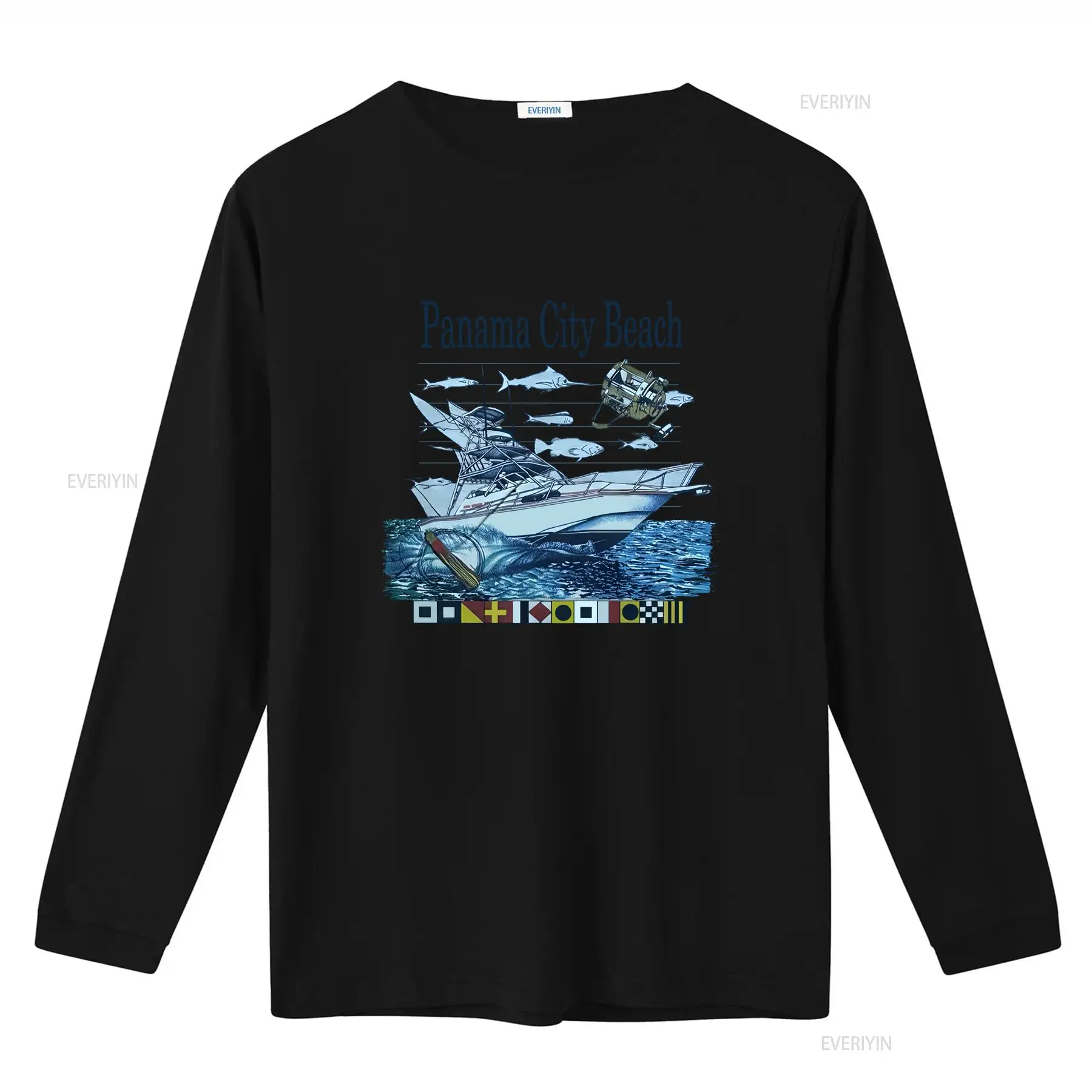 Kaos Vintage 90an Panama City  - Vintage Yacht Fashion ulasan dan harga