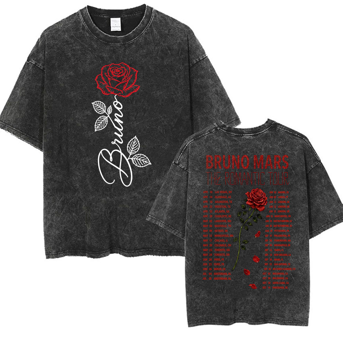 Kaus Tur Dunia Bruno Mars 2026 - Vintage Fashion World ulasan dan harga