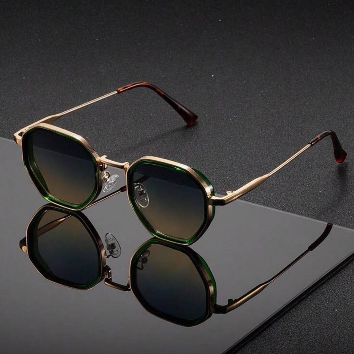 1 Pasang Kacamata Hitam Modis  - Vintage Fashion Female ulasan dan harga