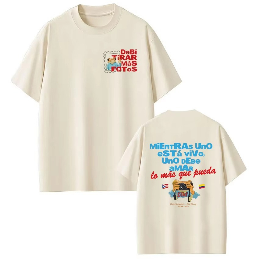 Kaos Rapper Bad Bunny Summer H - Vintage Fashion World ulasan dan harga