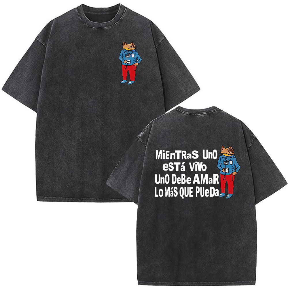 Kaos Vintage Rapper Bad Bunny  - Vintage Fashion World ulasan dan harga